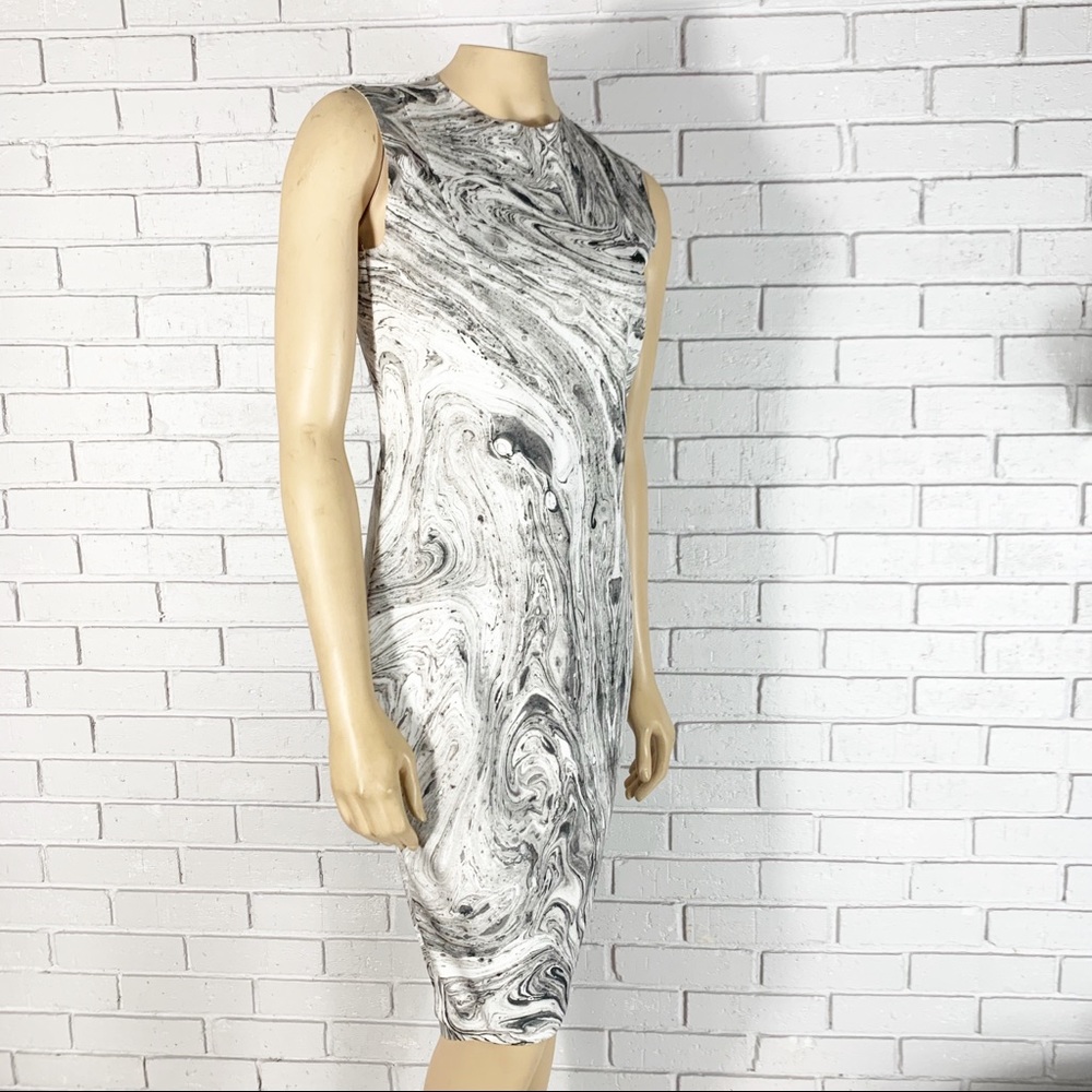 Zara Women’s Marble Print Dress - Size Large